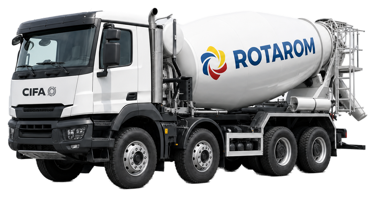 Autobetoniera ROTAROM CIFA - mixer pentru livrare beton la santier