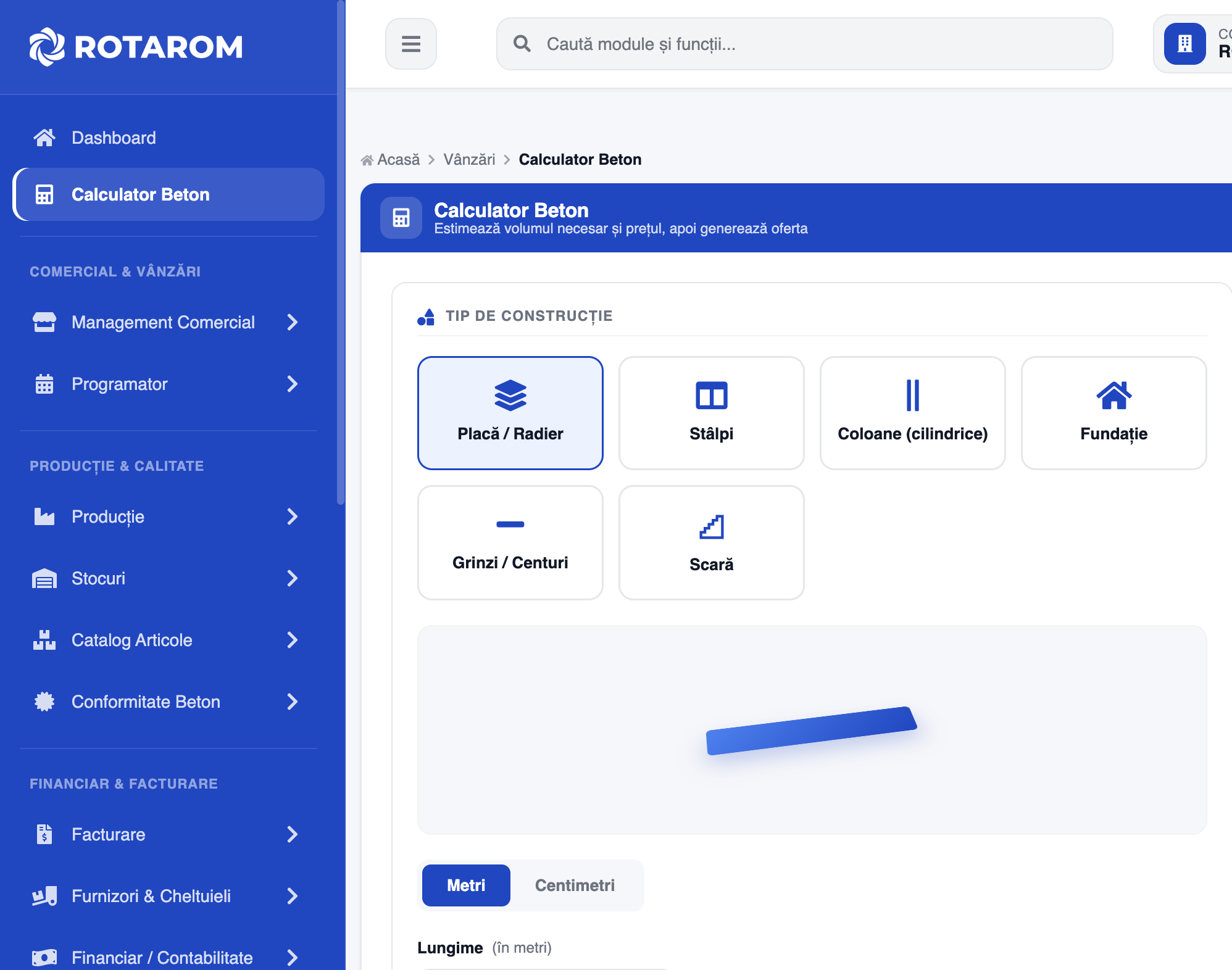 Calculator beton ROTASOFT